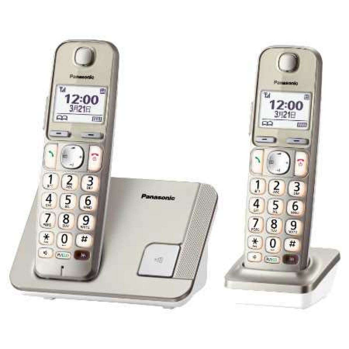 Panasonic 樂聲 KX-TGE212HKN 雙子機 DECT 數碼室內無線電話