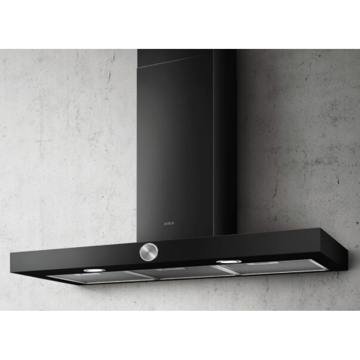 ELICA LOL (MATT BLACK) 90cm 掛牆式抽油煙機：意大利製造，900m³/h強力排風，啞光黑設計