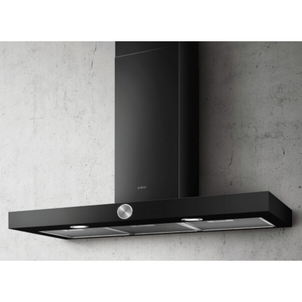 ELICA LOL (MATT BLACK) 90cm 掛牆式抽油煙機：意大利製造，900m³/h強力排風，啞光黑設計