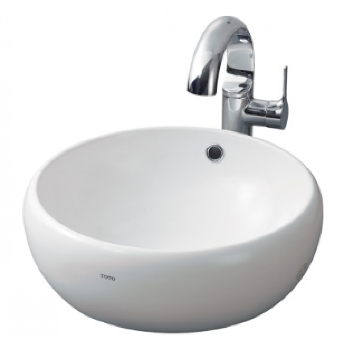 TOTO LW366RB 桌檯式洗手盆 - 450x450mm，CEFIONTECT易潔技術