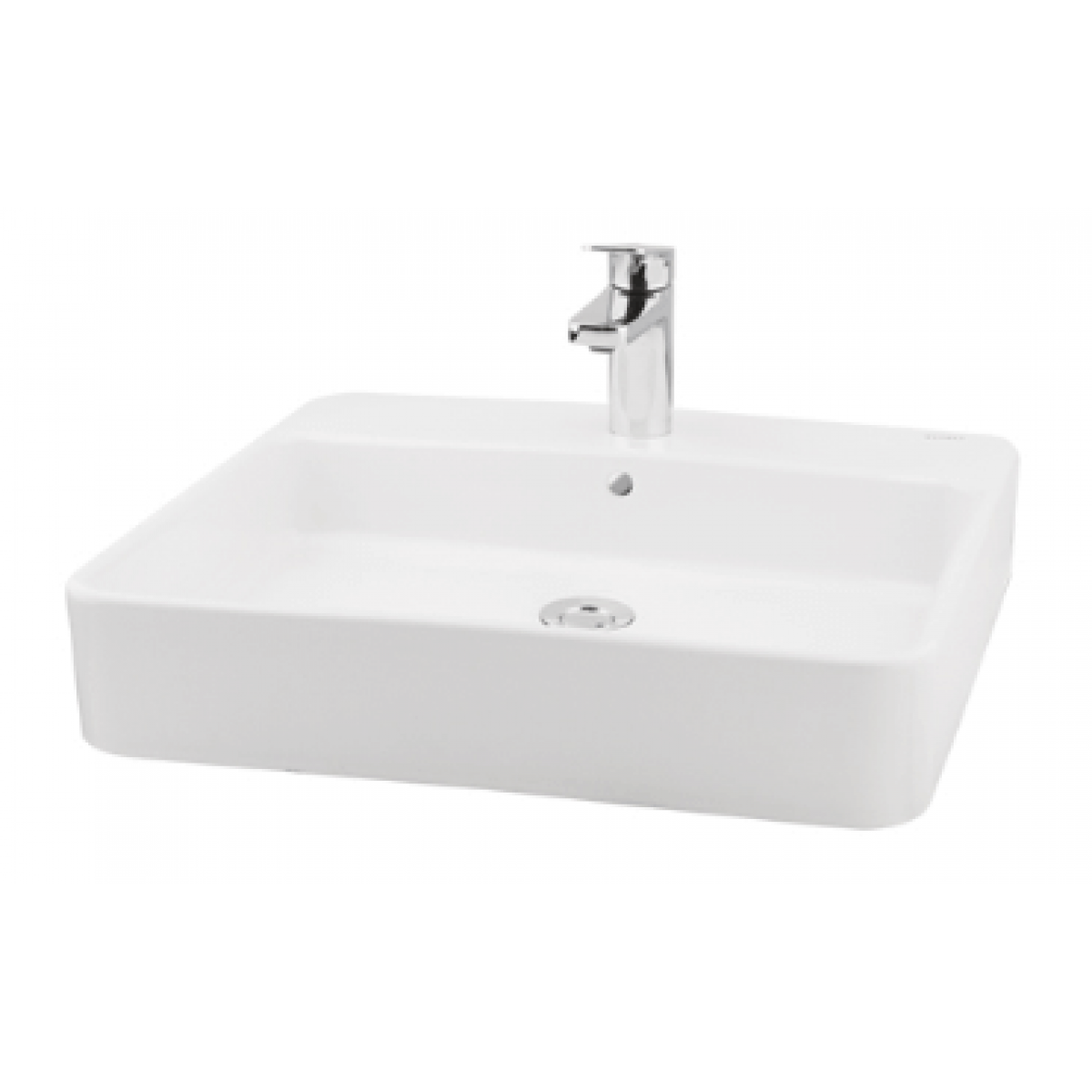 TOTO LW950CJ 檯面洗手盆 - 500x450mm，優質Vitreous China材質