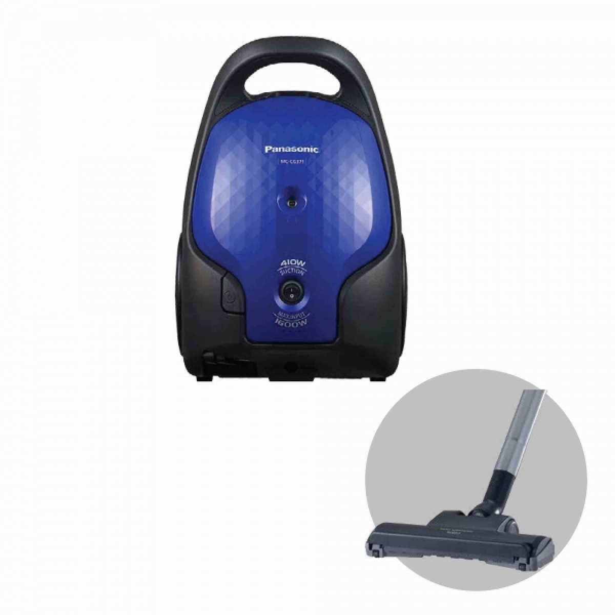 Panasonic 樂聲 MCCG371 1600W 吸塵機 (袋裝設計)