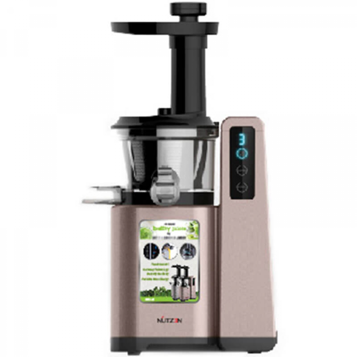 Nutzen 樂斯 MSL-2 150W 迷你慢磨榨汁機 (玫瑰金)