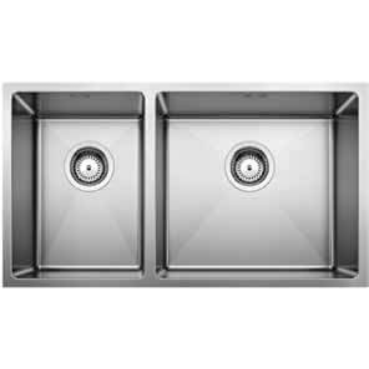 BLANCO QUATRUS R15 435/285-IU 雙盤不銹鋼廚房水槽