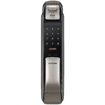 【Discontinued】Samsung SAM-SHPDP728AKEN Bluetooth/ Fringerprint/ Password/ RF-Card Smart Doorlock (Black Silver)