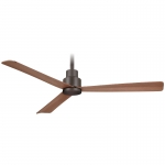 Minka Aire Simple 44" Ceiliing Fan (Oil Rubbed Bronze+Medium Maple)