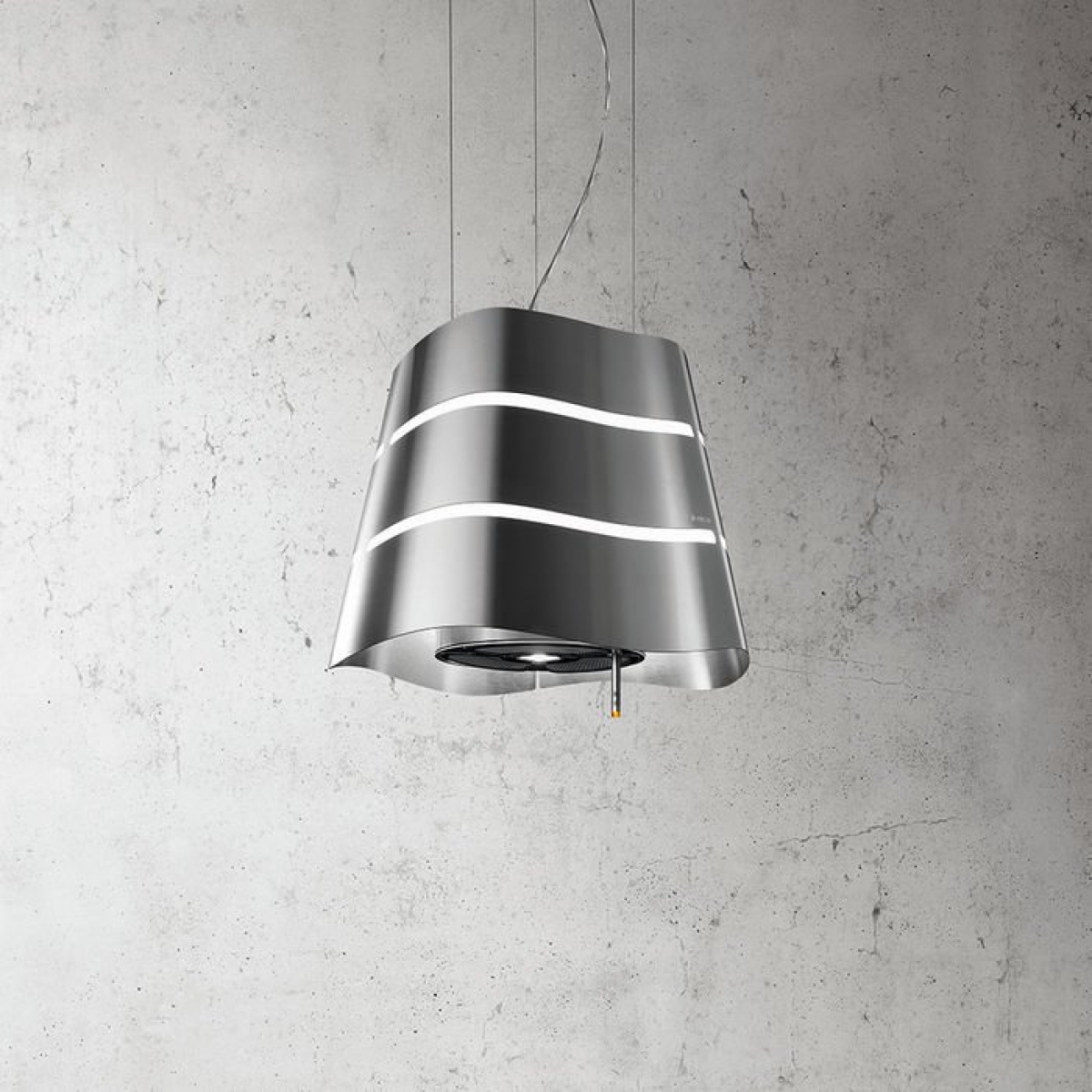 Elica WAVE 51厘米 515m³/h 島式抽油煙機 (不銹鋼)