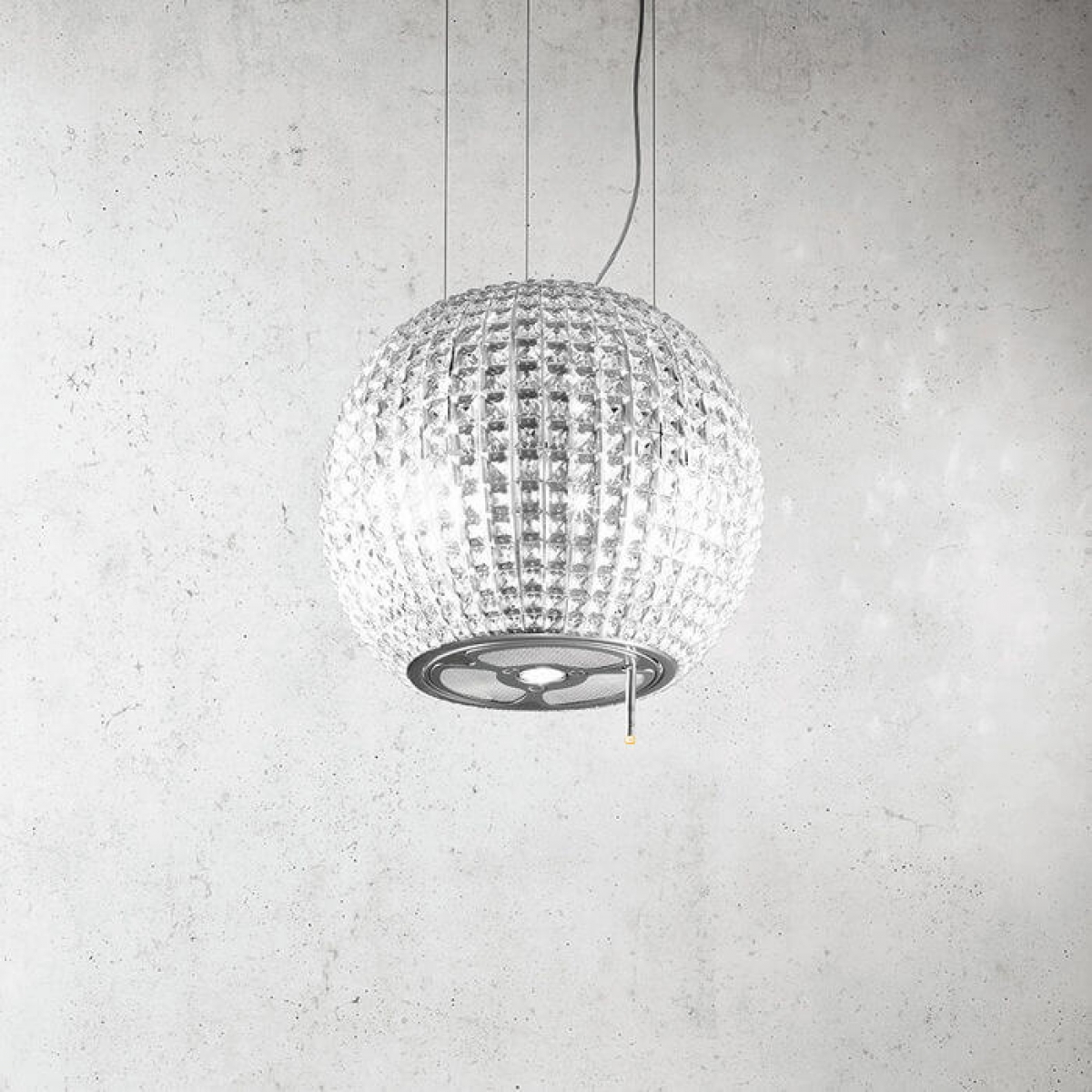 Elica STAR 47厘米 515m³/h 島式抽油煙機 (不銹鋼+玻璃)