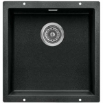 Blanco 523422 Subline 400-U 單盆昇盤 (瀝青色 Anthracite)