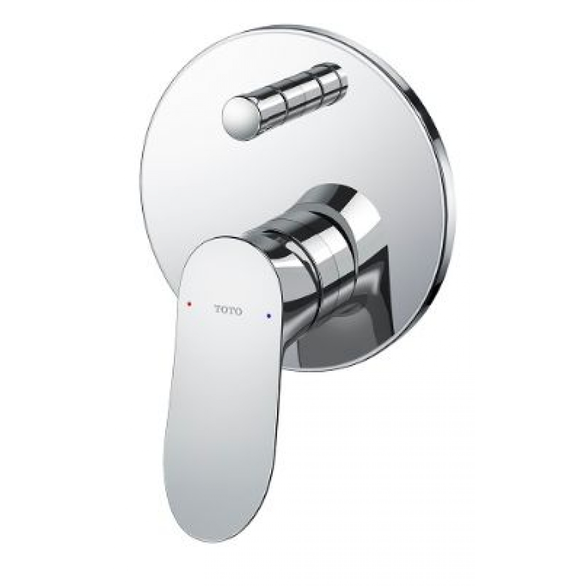 TOTO TBG01304B 鍍鉻暗裝單柄浴缸和淋浴龍頭