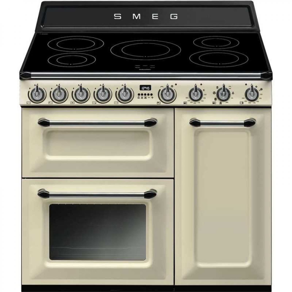 Smeg TR93IP 90厘米 全座式三層焗爐 (忌廉色)
