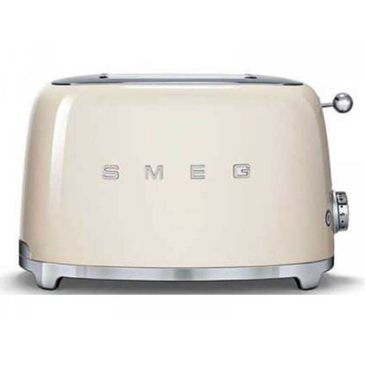 SMEG TSF01CRUK 50年代復古多士爐：奶油色、950W、6檔溫控