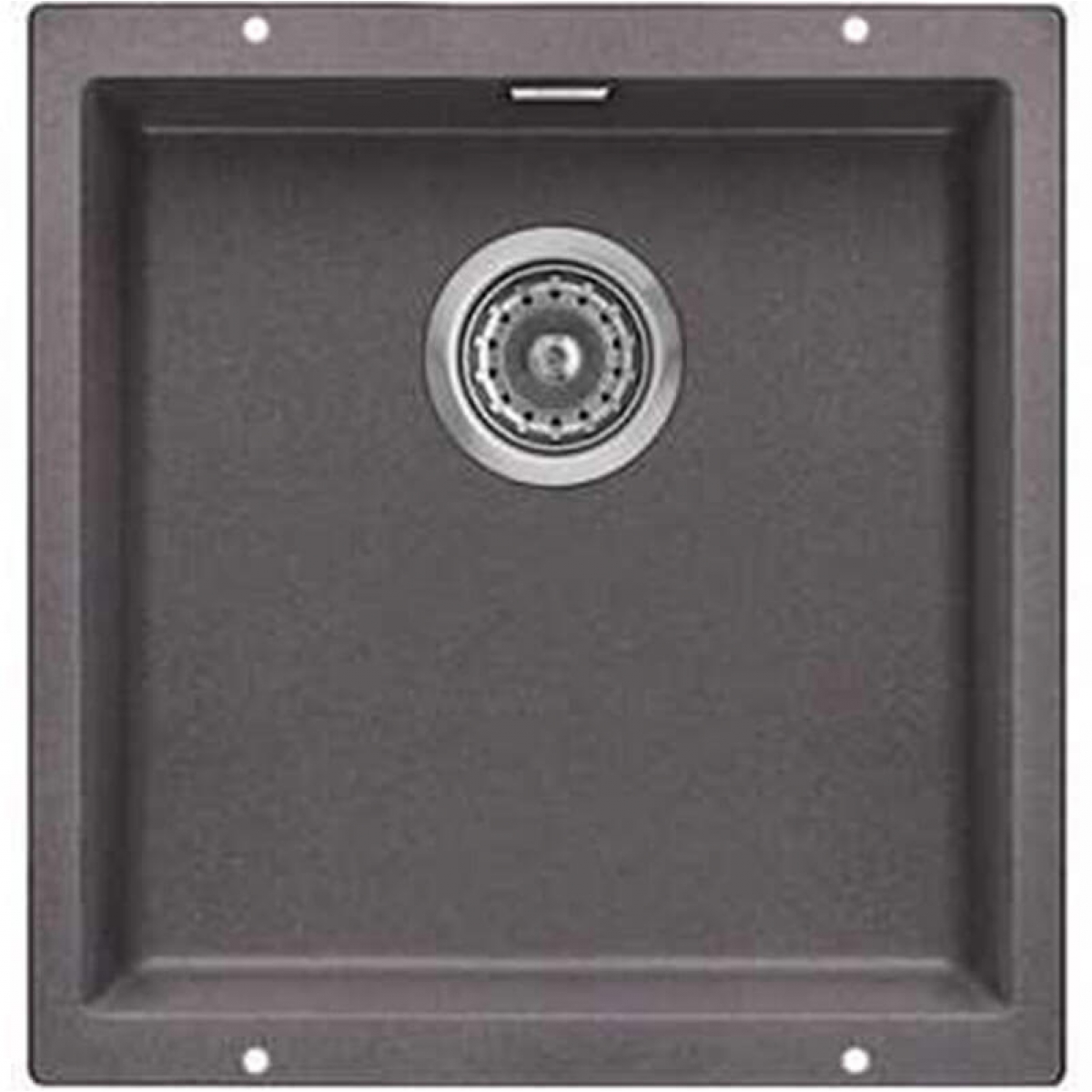 BLANCO SUBLINE 400-U(523423) 德國製造 花崗岩單槽鋅盤(岩石灰色)