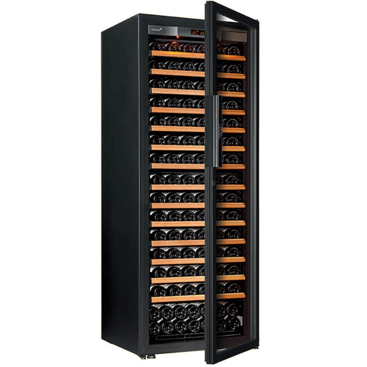 EuroCave V-PURE-L-14S-G Pure Range 單溫電子紅酒櫃：法國匠心工藝，206瓶大容量儲藏
