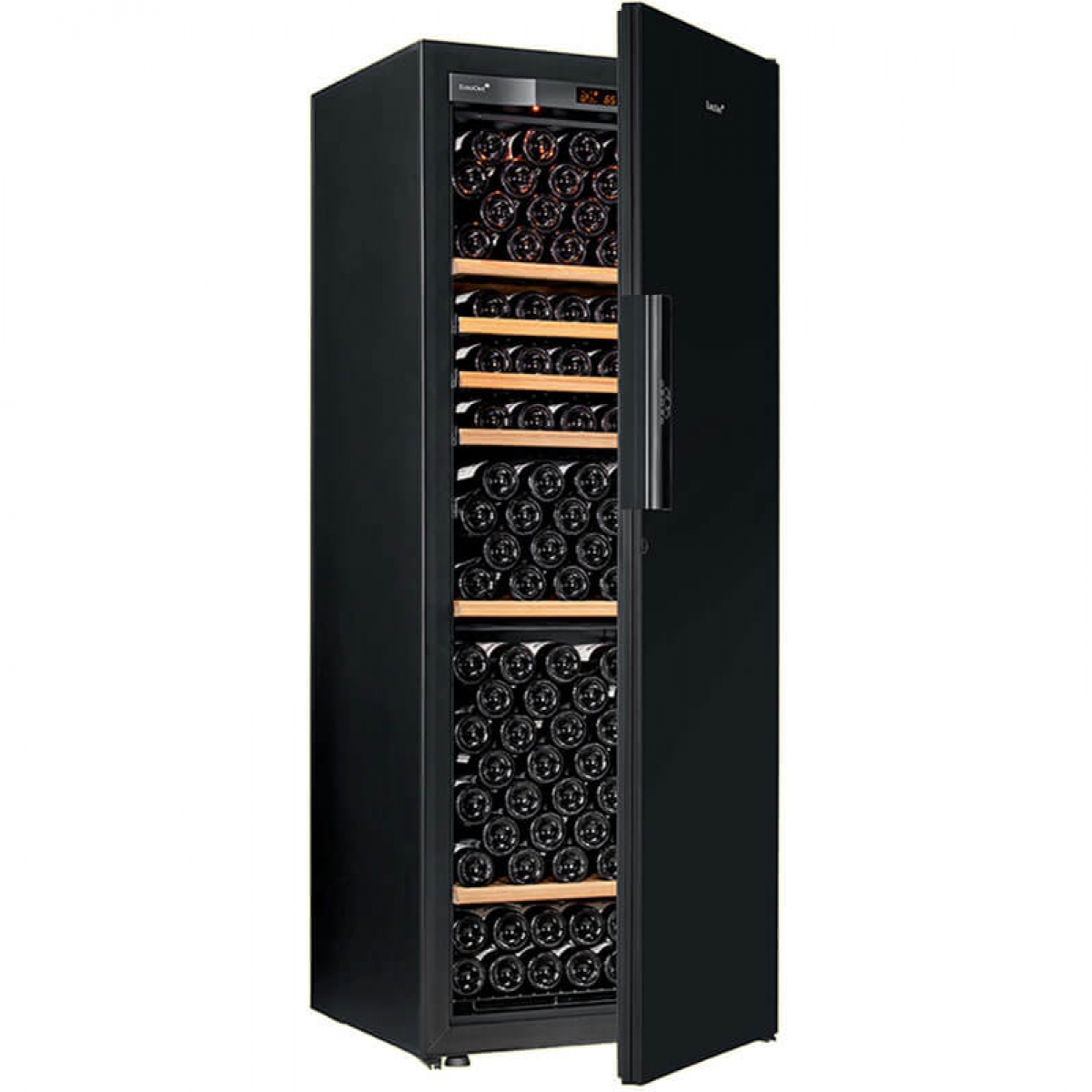 EuroCave V-PURE-L-3S-3W Pure Range 單溫紅酒櫃：法國頂級匠心，206瓶儲酒典範