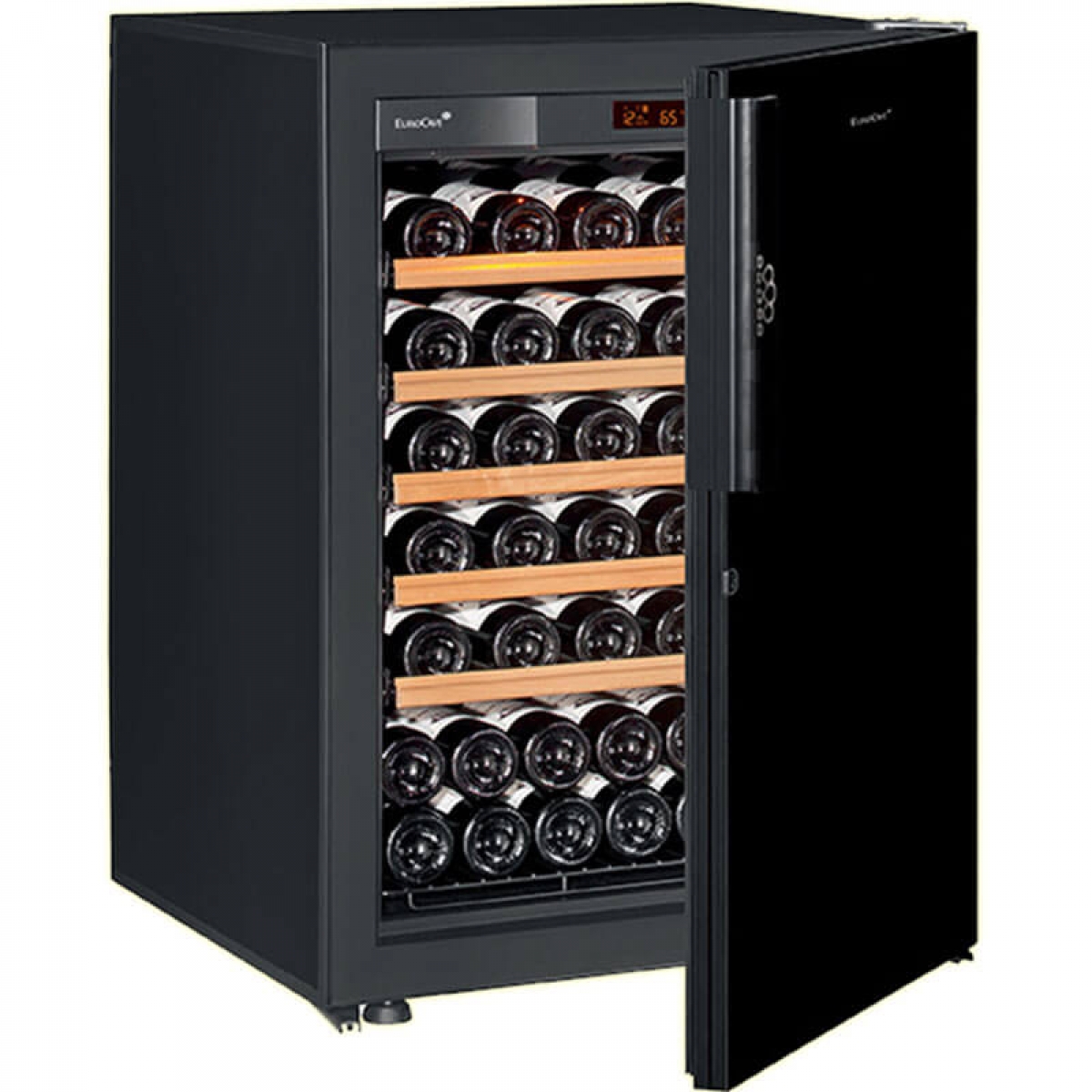 EuroCave V-PURE-S-5S 紅酒櫃 - 92瓶大容量與實心門防光設計