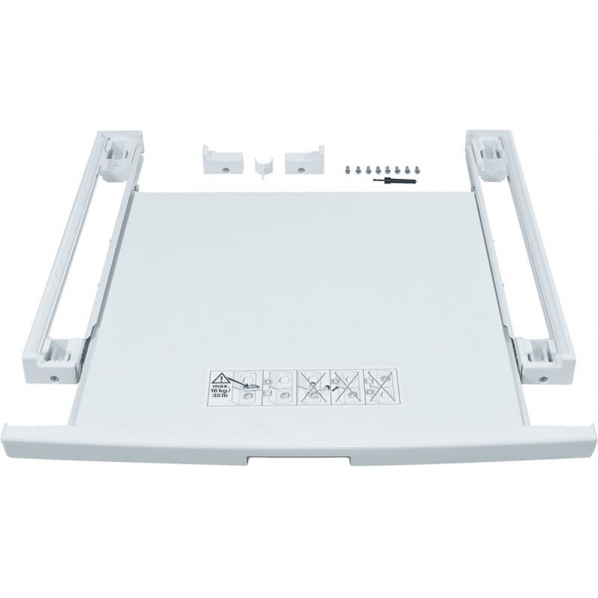 Siemens WZ20400 疊架連拉趟式工作檯 - 適用西門子洗衣乾衣機