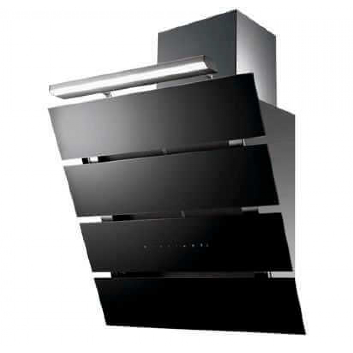 Roblin Creatix/2 80厘米 800m³/h 傾斜煙囪式抽油煙機 - 觸控控制 可調光