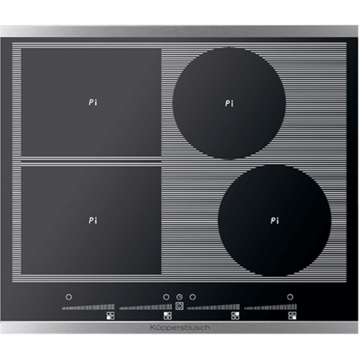 Kuppersbusch EKI6842.1 60厘米 7.4kW 嵌入式四頭電磁爐 - glideControl 滑動控制