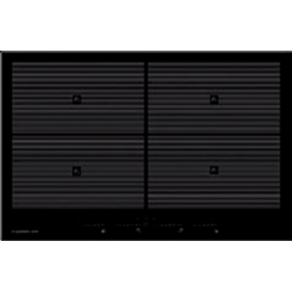 Kuppersbusch EKI8940.1BCF 80厘米 7.4kW 嵌入式四頭電磁爐 - 橋接功能