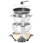 Imarflex IMC-30D 3L Steam-Cooking pot