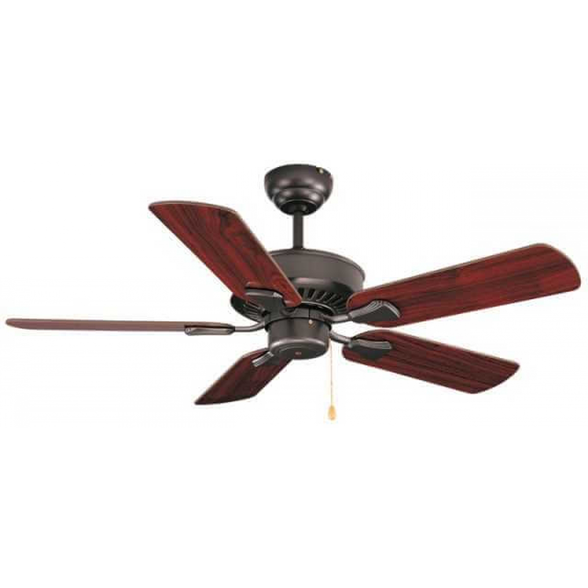 SMC HCM44VFE 44吋天花吊扇：天然鐵色光面木扇葉