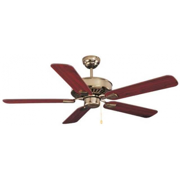 SMC HCM52VA 52吋天花吊扇：古銅色光面木扇葉