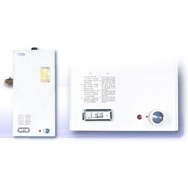 Hibachi 氣霸 HY-U6.5 23L 中央儲水式電熱水爐（底入底出）(右排氣): 不銹鋼內膽、多重保護、水溫自動調節