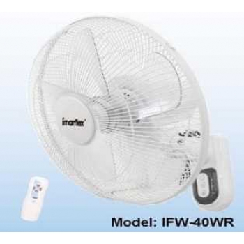 【Discontinued】Imarflex IFW-40WR 16"/Remote Controller / 4-Hour Timer / Wall Fan