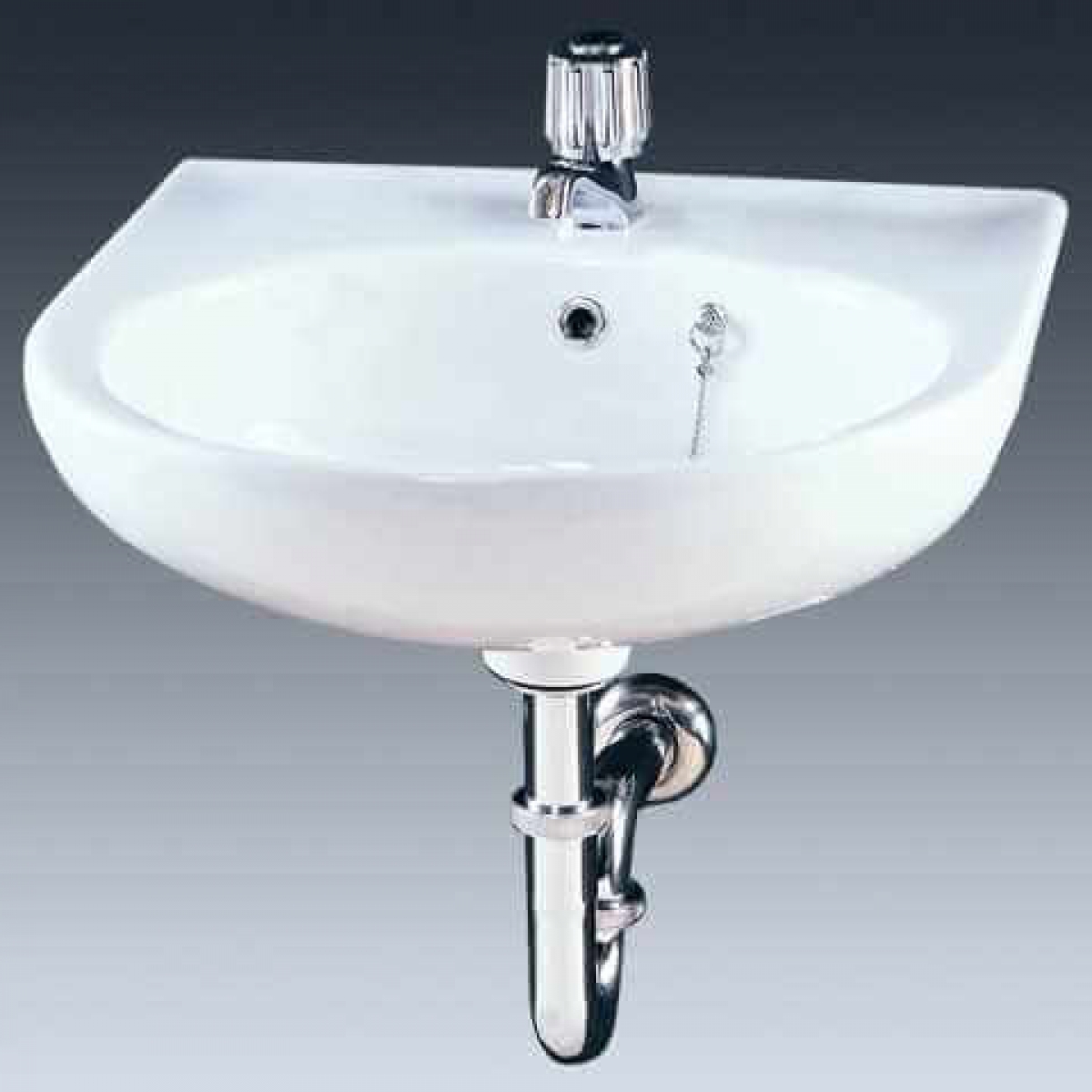 TOTO L529V3 43cm 掛牆式臉盆 - 陶瓷、時尚設計