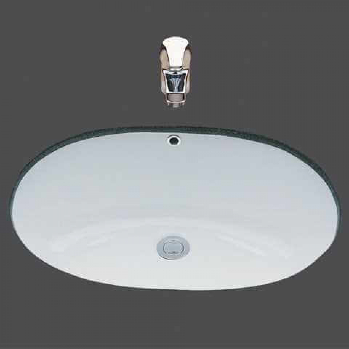 TOTO L546 50cm 下嵌式臉盆 - 陶瓷、優雅風格