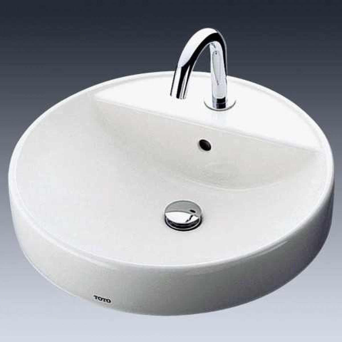 TOTO L700C 49厘米 半埋入桌上式洗臉盆