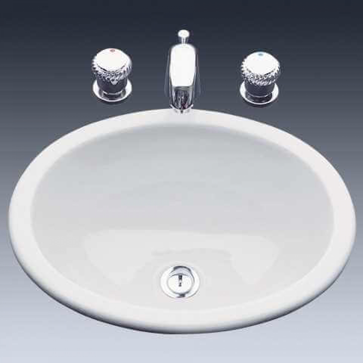 TOTO LW565 45厘米 半埋入桌上式洗臉盆