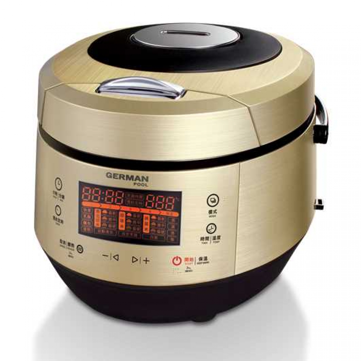 German Pool 德國寶 MRC-105 多功能電飯煲 - 5.0公升，11種烹調模式，智能3D加熱