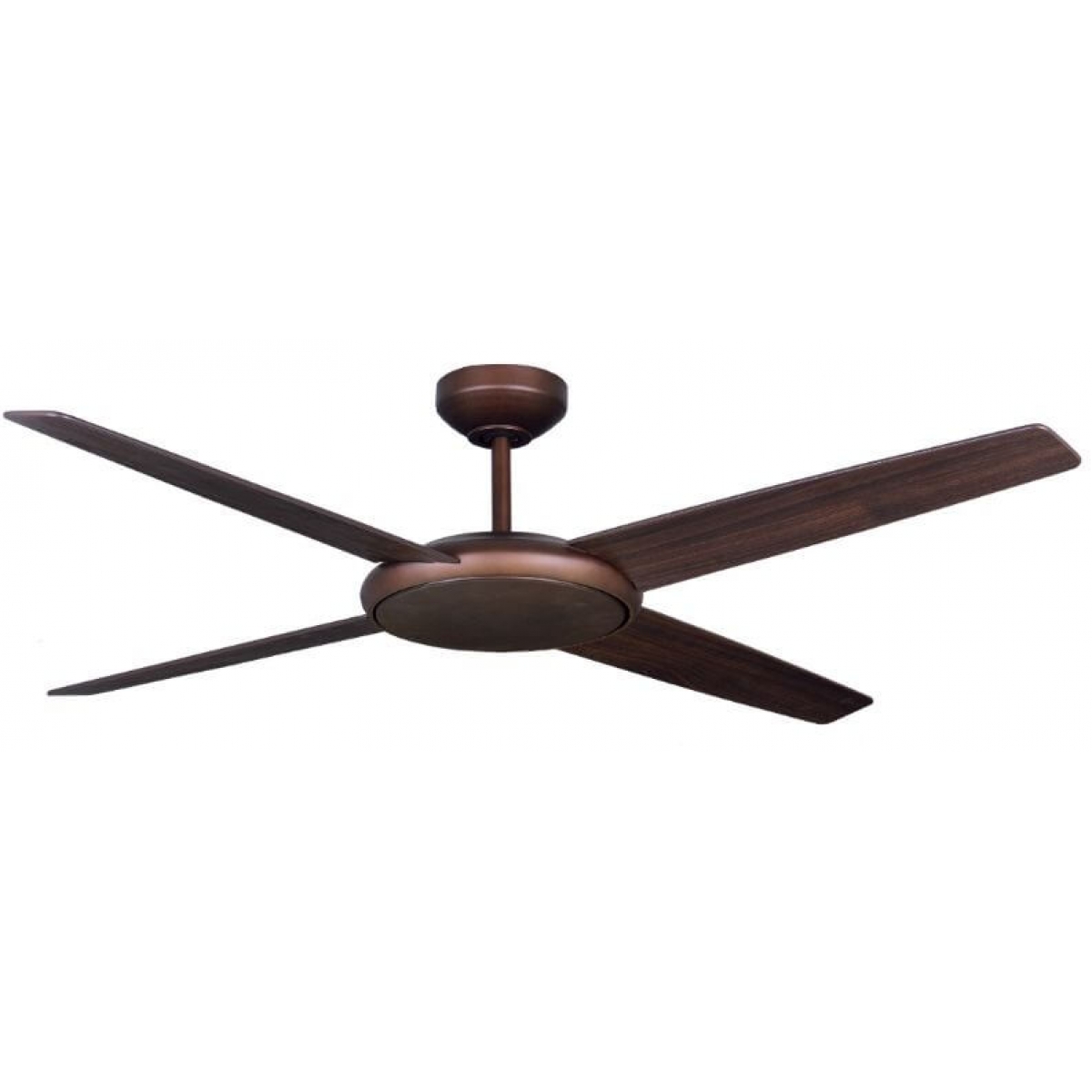 Iconic Orion 52吋 天花吊扇 (油銅色+胡桃木色) - 超薄DC馬達，夏冬模式