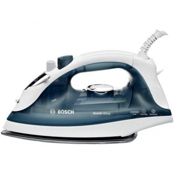 【已停產】Bosch TDA2365 2200W 蒸氣熨斗 (白色/灰藍)