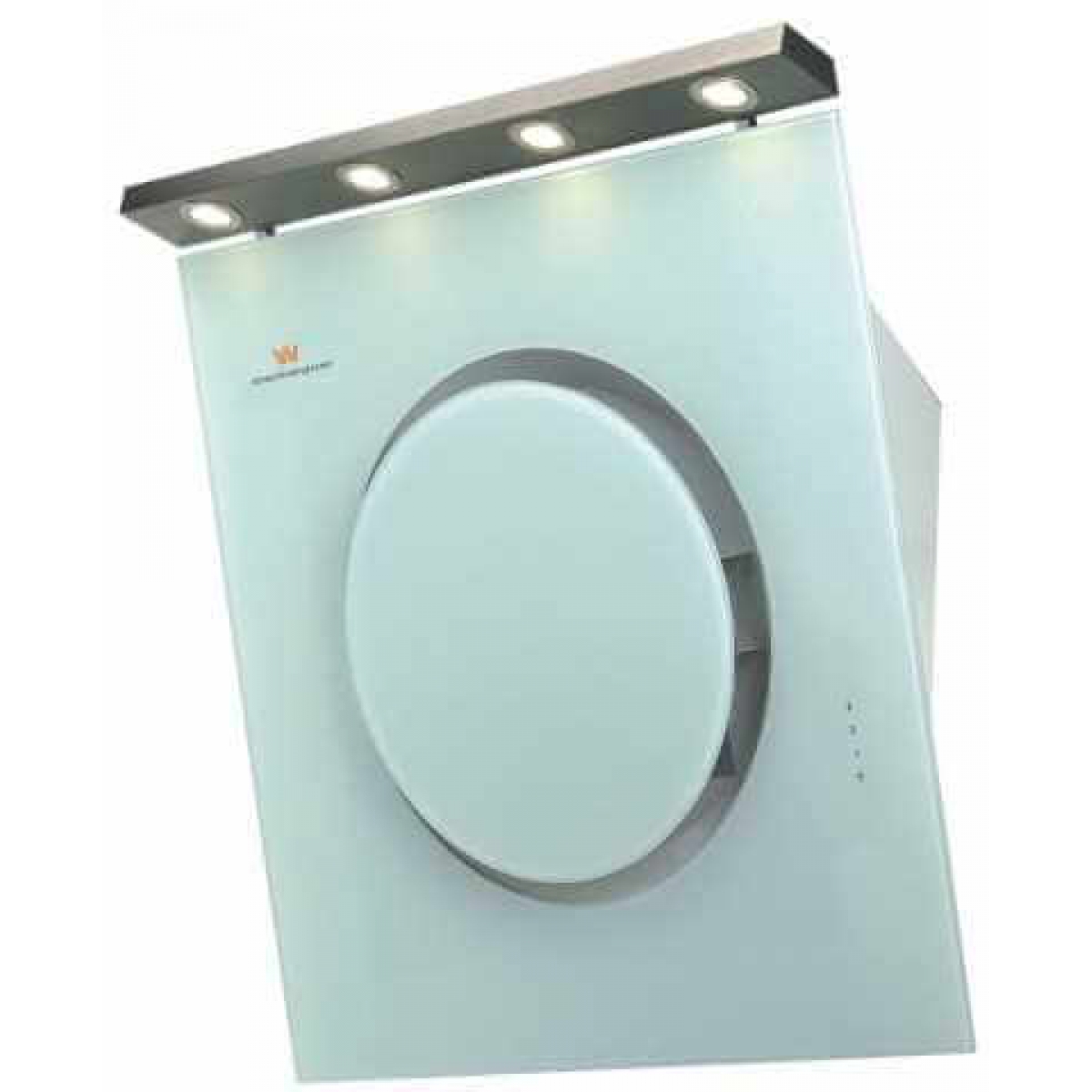 Westinghouse WRH90GW 90厘米 傾斜煙囪式抽油煙機 (白色)｜900m³/h大吸力、3風速、強化玻璃