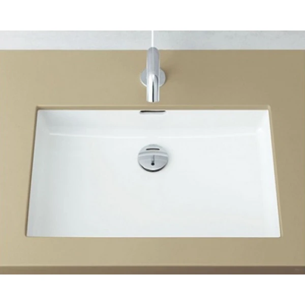 Inax 檯底面盆- 600x365x135mm，AQUA CERAMIC超親水瓷面，防污潔淨